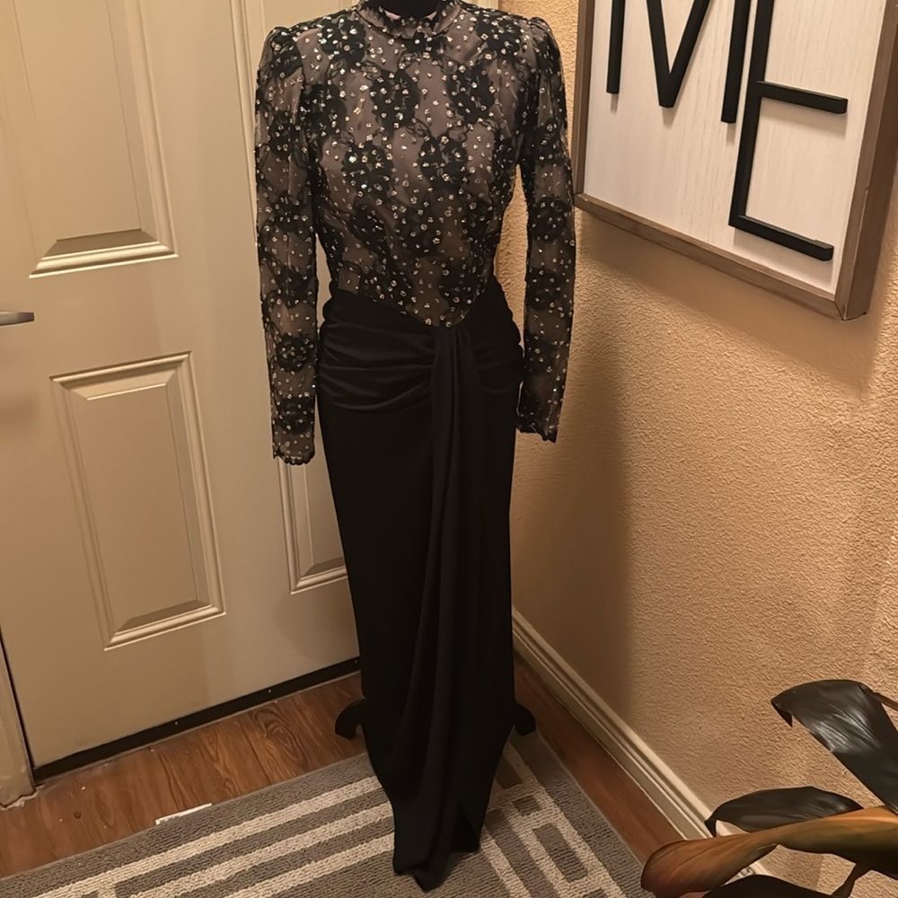 Miss Elliette Beautiful sequin formal evening gown